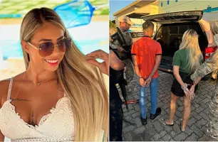 Blogueira agredida por ex-namorado já foi presa na Operação Jogo Sujo (Foto: Reprodução)