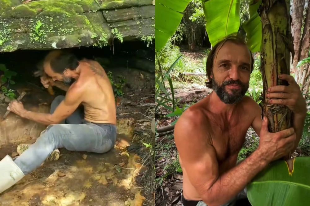 Blogueiro viraliza ao mostrar 'estoque' de urina e plano de ecovila no Piauí