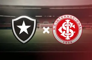 Botafogo X Internacional (Foto: Reprodução)