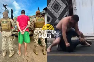 ‘Cabaça’ suspeito de fingir ser entregador e matar homem é preso em Teresina (Foto: Divulgação/BEPI)