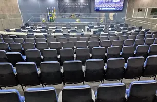 Câmara de Teresina realiza sessão sintética por falta de quórum em dia de CPI (Foto: James Rodrigues/Conecta Piauí)