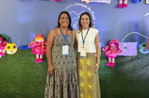 Camila Barbosa destaca papel de Lagoa do Piauí com o App 'Piauí Primeira Infância' (Foto: Joseph Silva/ConectaPiauí)