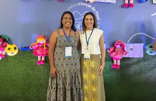 Camila Barbosa destaca papel de Lagoa do Piauí com o App 'Piauí Primeira Infância' (Foto: Joseph Silva/ConectaPiauí)