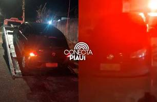 'Casal do Crime' rouba carro, dono rastreia e polícia recupera veículo em Teresina (Foto: Repórter 12/Conecta Piauí)