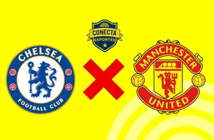 Chelsea x Manchester United (Foto: Reprodução)