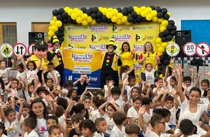 Ciranda Educativa de Trânsito leva cidadania a mais de 6 mil crianças em Teresina (Foto: Reprodução)