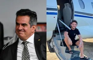 Ciro Nogueira viaja à Europa em jatinho de empresário investigado na CPI das Bets (Foto: Reprodução)