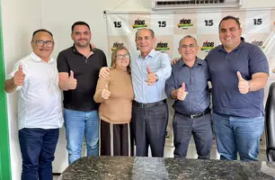 Com presença de Georgiano, Marcelo Castro recebe apoio de três prefeitos do PSD (Foto: Reprodução)