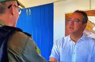 Comandante do 14º BPM e prefeito de Oeiras alinham parcerias pela segurança pública (Foto: Reprodução)