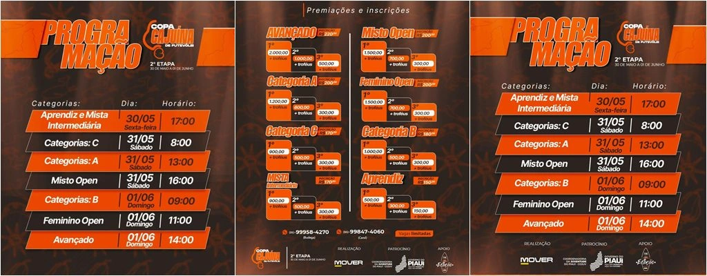 Copa Cajuína de Futevôlei anuncia 2ª etapa com inscrições abertas e programação