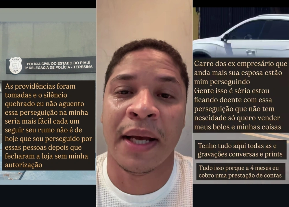 Criador do Bolo da Misericórdia chora ao denunciar perseguição de empresário