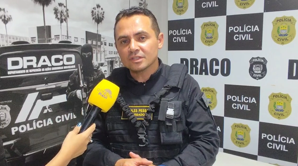 Delegado Charles Pessoa - Coordenador do DRACO