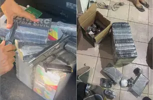 Denarc prende três e apreende drogas e arma em nova ação em Teresina (Foto: Reprodução)