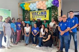 Dia D da vacinação da Influenza em Caxingó (Foto: Reprodução)