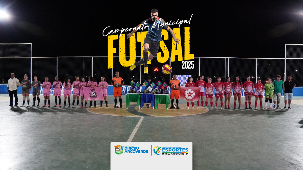 Dirceu Arcoverde vibra com as finais do Campeonato de Futsal 2025