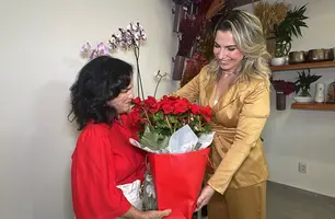 Dona Dativa e Maria Silva (Foto: Conecta Piauí)