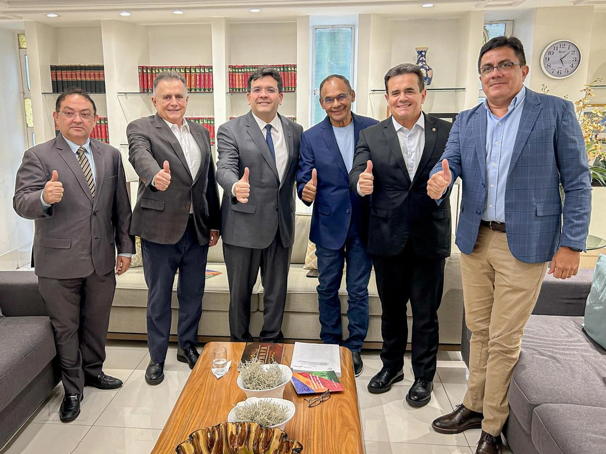 Dr. Zé Luiz busca investimentos para Baixa Grande em reunião com Rafael Fonteles