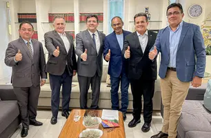 Dr. Zé Luiz busca investimentos para Baixa Grande em reunião com Rafael Fonteles (Foto: Reprodução)