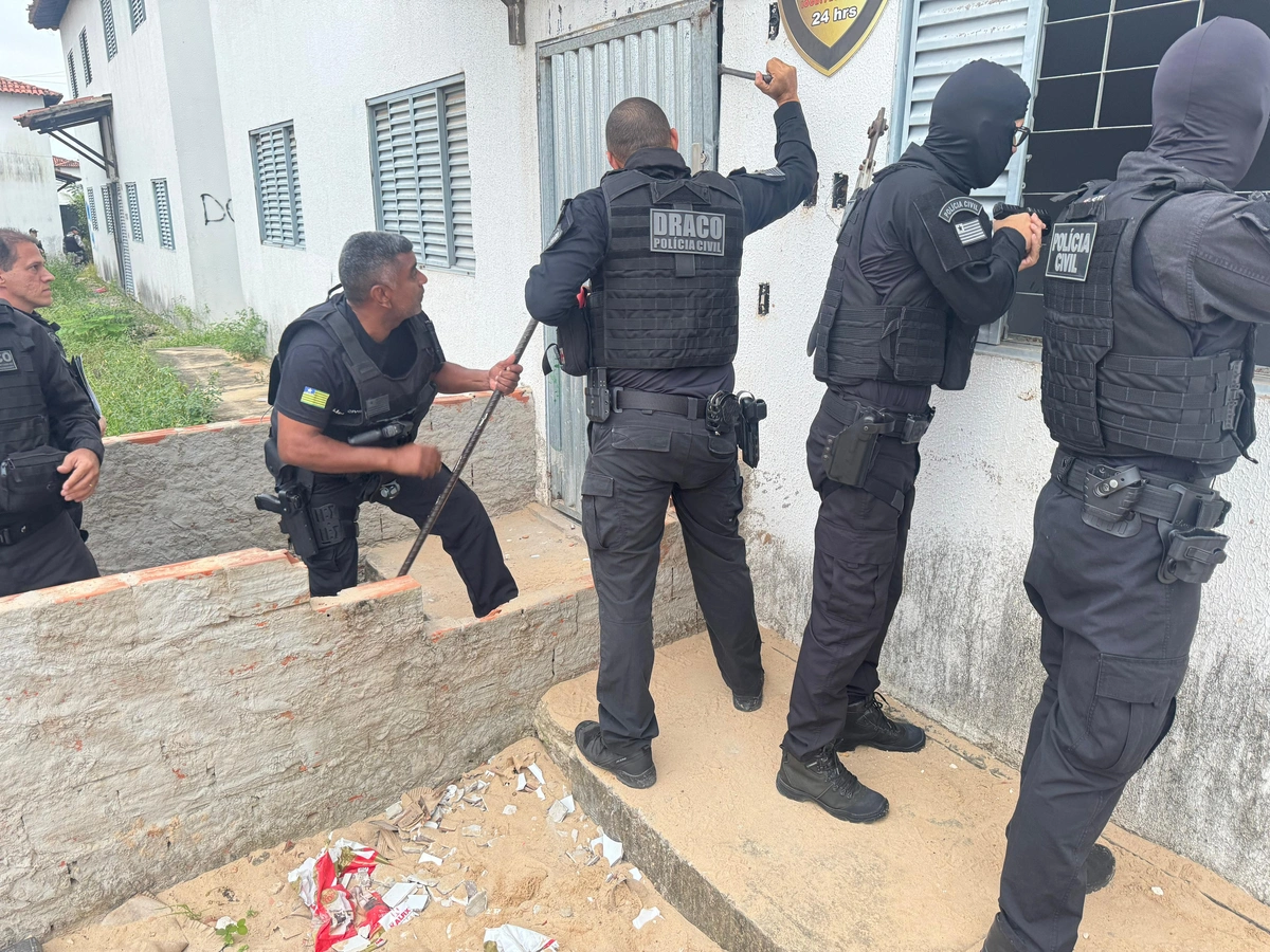 DRACO deflagra operação que mira facção que invadia e dominava imóveis em Teresina