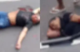 Duas pessoas ficam gravemente feridas após colisão na zona Sul de Teresina (Foto: Reprodução)