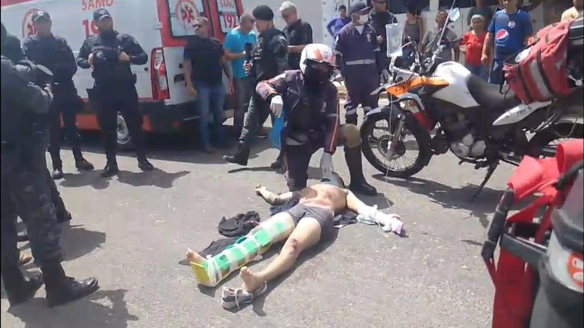 Dupla é atropelada por motorista após assalto na zona Norte de Teresina