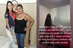 'Ela não é esse monstro que dizem', diz mãe de Ana Azevedo em pronunciamento (Foto: Reprodução/Instagram)