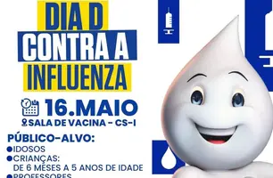 Eliseu Martins realiza Dia D de Vacinação contra a Influenza nesta quinta-feira (Foto: Reprodução)