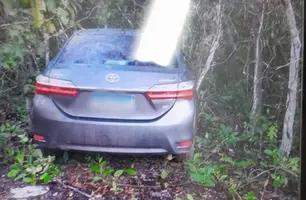 Encontrado carro de empresário de Timon que teve casa invadida por bandidos (Foto: Reprodução)