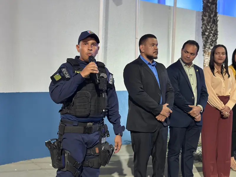 Entrega da reforma de prédio da GCM de José de Freitas