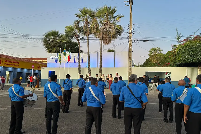 Entrega da reforma de prédio da GCM em José de Freitas