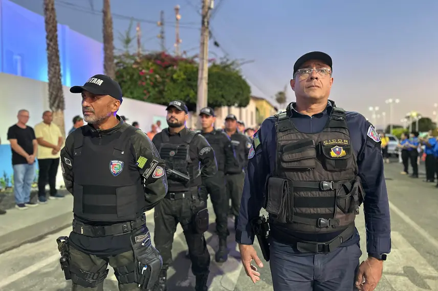 Entrega da reforma de prédio da GCM em José de Freitas