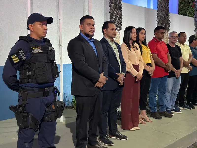 Entrega da reforma de prédio da GCM em José de Freitas