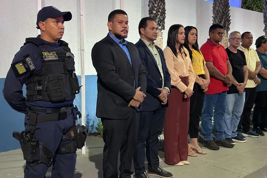 Entrega da reforma de prédio da GCM em José de Freitas