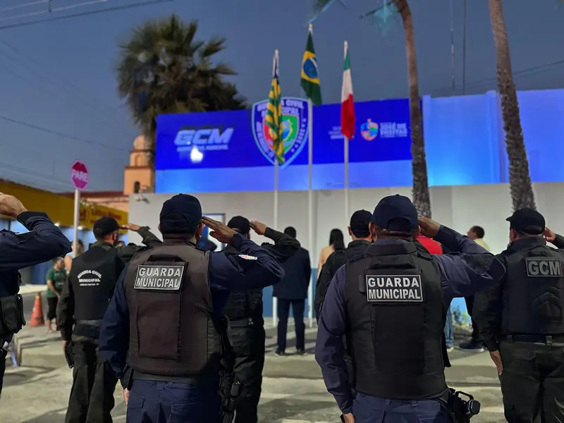 Entrega da reforma de prédio da GCM em José de Freitas
