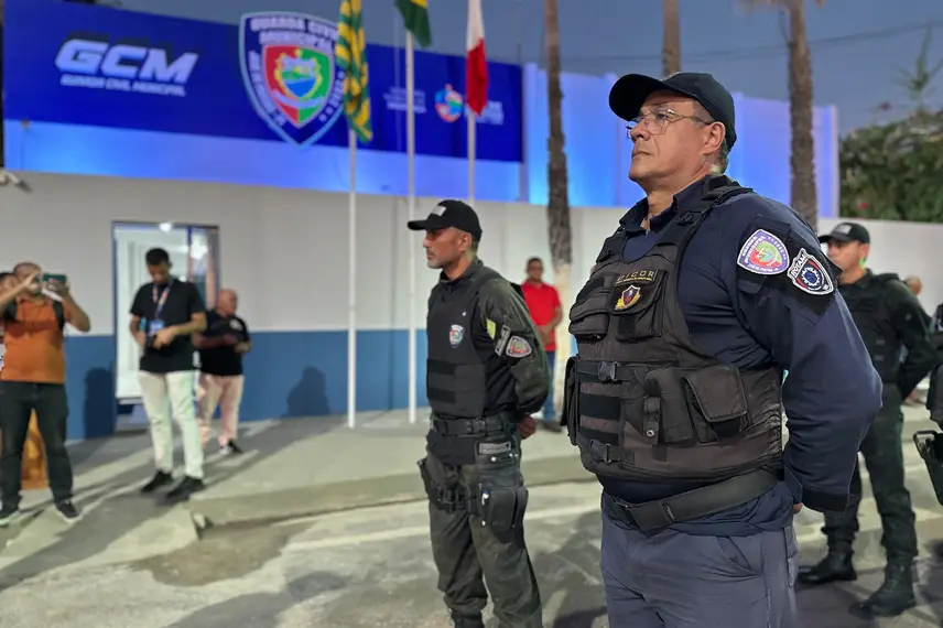 Entrega da reforma de prédio da GCM em José de Freitas