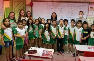 Escola de Piripiri recebe visita técnica da Semed de Pau D’Arco após prêmio ALFA 10 (Foto: Reprodução - Redes sociais)