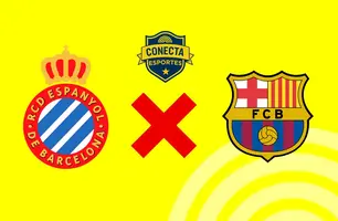 Espanyol x Barcelona (Foto: Reprodução)
