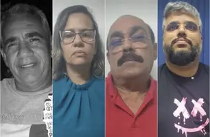 Esposa, amante e enteado presos pela morte de idoso em Pernambuco (Foto: Reprodução)