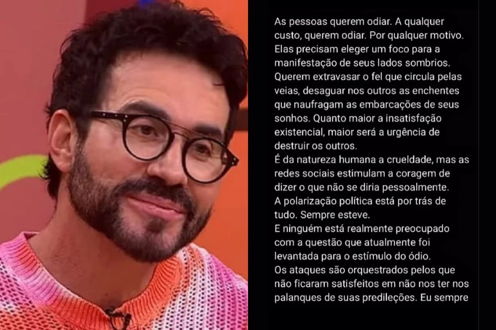 'Estou a um passo de desistir': padre Fábio de Melo desabafa nas redes sociais