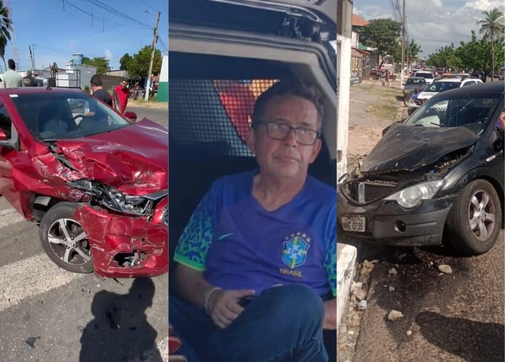 Ex-vereador é preso após dirigir embriagado e causar acidentes em Parnaíba