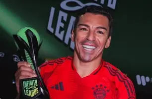 Ex-zagueiro pentacampeão Lúcio é internado após acidente doméstico (Foto: Reprodução)