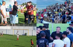 Feriadão: Prefeito de Curimatá participa da Final da Copa América em Avelino Lopes (Foto: Reprodução)