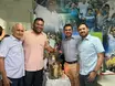 Fernando Lima recebe imagem de Senhora Sant’Ana, padroeira de sua cidade natal