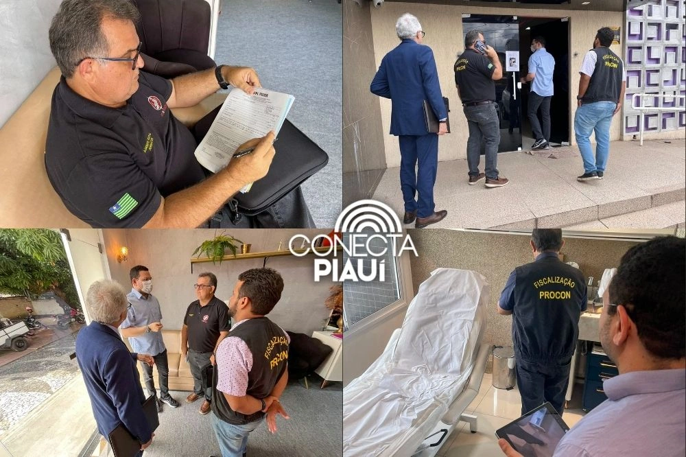 Fiscalização constata irregularidades em clínicas de estética em Teresina