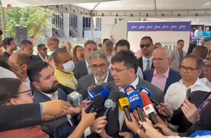 Governador Rafael Fonteles em coletiva de imprensa (Foto: Joseph Silva/Conecta Piauí)