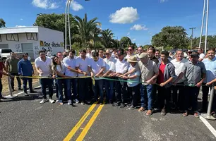 Governo do PI inaugura recuperação asfáltica da PI-223, ligando Estaca Zero a Beneditinos (Foto: Conecta Piauí)