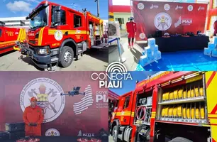 Governo do Piauí entrega R$ 10 milhões em equipamentos ao Corpo de Bombeiros (Foto: James Rodrigues / Conecta Piauí)