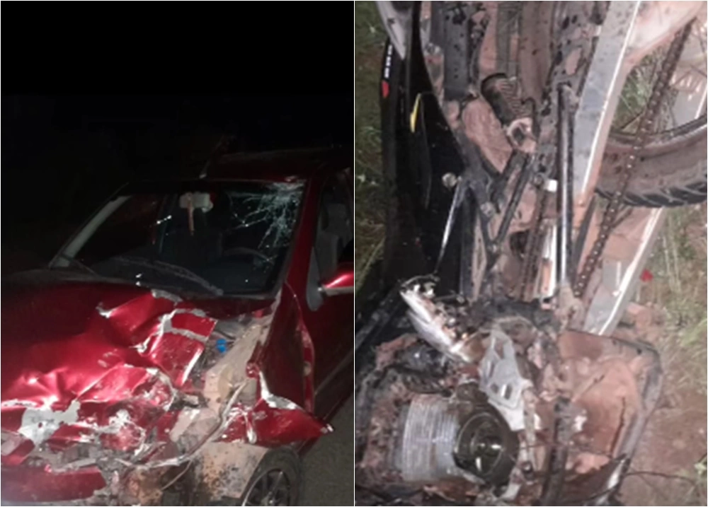 Grave acidente entre carro e moto é registrado na zona rural de Barras