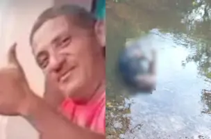 Homem é encontrado morto em córrego próximo à barragem em União (Foto: Reprodução)