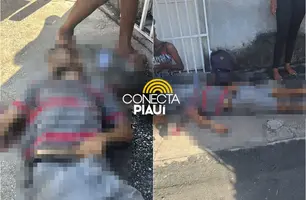 Homem é morto a tiros em via pública na zona Sul de Teresina (Foto: Reprodução)